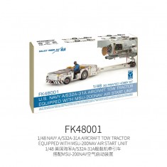 1/48 Navy A/S32A-31A Aircraft Tow Tractor with MSU-200 NavAir Start Unit