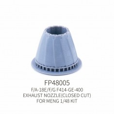 1/48 F/A-18E/F/G Exhaust Nozzle Closed Cut for Meng Kit