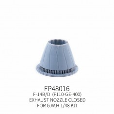 1/48 F-14B/D Exhaust Nozzle Closed F110-GE-400 for Great Wall Hobby Kit