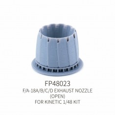 1/48 F/A-18A/B/C/D Exhaust Nozzle Open for Kinetic Kit