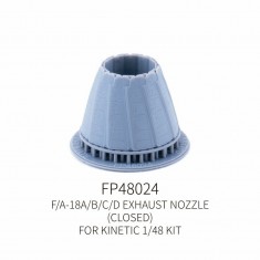 1/48 F/A-18A/B/C/D Exhaust Nozzle Closed for Kinetic Kit