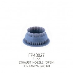 1/48 F-14A Exhaust Nozzle Open TF30-P-414A for Tamiya Kit