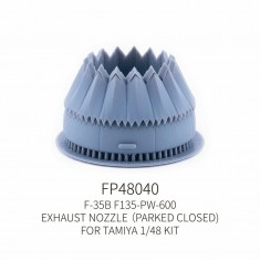 1/48 F-35B Exhaust Nozzle Parked Closed F135-PW-600 for Tamiya Kit
