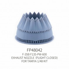 1/48 F-35B Exhaust Nozzle Flight Closed F135-PW-600 for Tamiya Kit
