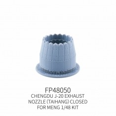 1/48 Chengdu J-20 Exhaust Nozzle Closed Taihang for Meng Kit
