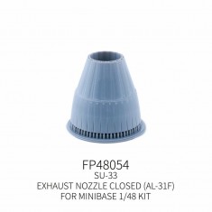 1/48 Su-33 Exhaust Nozzle Closed AL-31F for Minibase Kit
