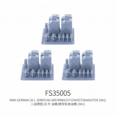 1/35 WWII German 20L Jerrycan 1941 (12pcs)