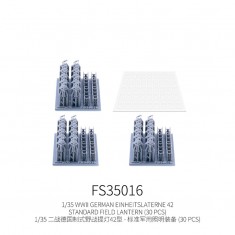 1/35 WWII German Einheitslaterne 42 Standard Field Lantern (30pcs)