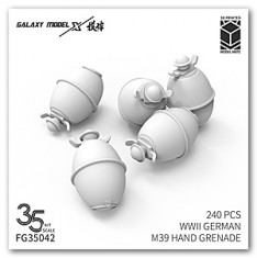1/35 WWII German M39 Hand Grenade (240pcs)