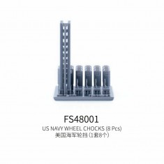 1/48 US Navy Wheel Chocks (8pcs)