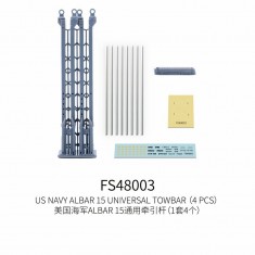 1/48 US Navy Albar 15 Universal Towbar (4pcs)
