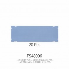 1/48 Soviet PAG-14 Airfield Slabs (20pcs)