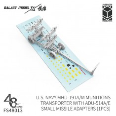1/48 US Navy MHU-191A/M Munitions Transporter with ADU-514A/E Adapters (1pc)