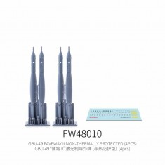 1/48 GBU-49 Paveway II Non-Thermally Protected (4pcs)
