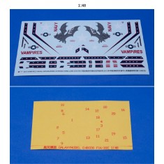 1/48 VX-9 Vampires F/A-18E China Lake 2013 Decals