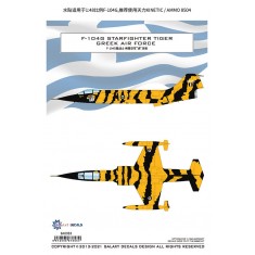 1/48 F-104S Starfighter Tiger Greek AF Decals