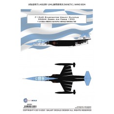 1/48 F-104S Starfighter Mount Olympus 336MK Greek AF Decals