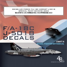 1/48 Swiss AF F/A-18C Hornet J-5018 Special Paint Scheme 2023