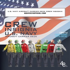 1/48 US Navy Aircraft Carrier Deck Crew Insignia