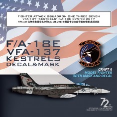 1/72 VFA-137 Kestrels F/A-18E CVN-70 2017