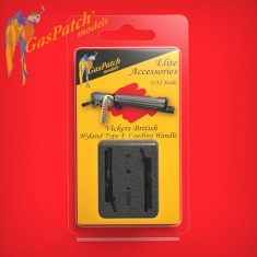 1/32 WWI Vickers British Hyland Type E Loading Handle Machine Guns (2pcs, Resin)