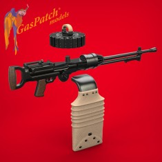 1/32 WWI Lewis Mk.I Stripped Full Heat Sinks Machine Guns (2pcs, Resin)