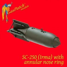 1/32 WWII German Bombs - SC 250 Irma with Annular Nose Ring (4pcs)