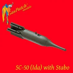 1/72 WWII German Bombs - SC-50 Ida with Stabo (8pcs)
