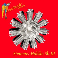 1/32 WWI Siemens-Halske Sh.III Aircraft Engine