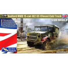 1/35 Bedford MWD 15-cwt 4x2 GS Truck w/Canvas Cover (Closed Cab)