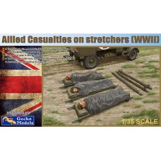1/35 Allied Casualties On Stretchers (WWII)