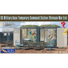 1/35 Vietnam War US Military Base Temporary Command Station