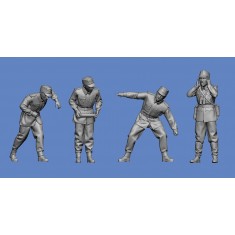 1/35 WWI Austro-Hungarian K.u.K. Artillery Gun Crew #2 (4 figures)