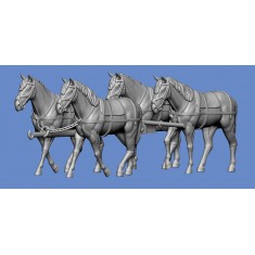 1/35 Four-Horse Team on the March