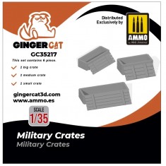 1/35 Military Crates (6pcs)