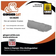 1/35 Tetra 2 Panzer Fire Extinguishers (10pcs)