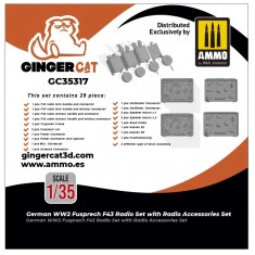 1/35 WWII German Fu.Spr.f Radio Sets with Accessories (29pcs)