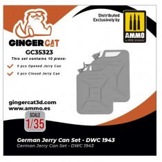 1/35 German Jerry Can Set - DWC 1943 (10pcs)
