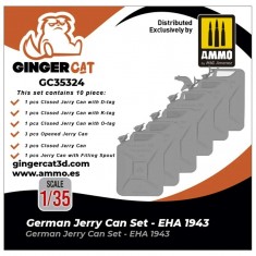 1/35 German Jerry Can Set - EHA 1943 (10pcs)