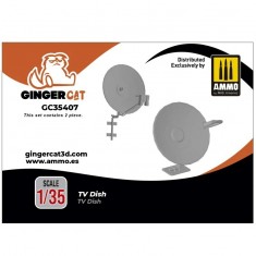 1/35 TV Dish (2pcs)