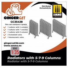1/35 Radiator Mix (3pcs)