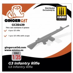 1/35 G3 Rifles (5pcs)