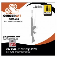 1/35 FN FAL Rifles (5pcs)