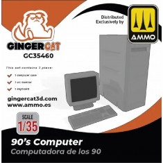 1/35 1990s Computer Monitor