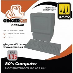 1/35 1980s Computer Monitor