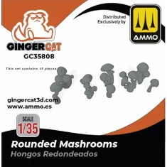 1/35 Round Cap Mushrooms