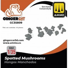 1/35 Spotted Mushrooms
