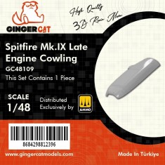 1/48 Spitfire Mk.IX Late Engine Cowling for Eduard/ICM/Tamiya/Airfix