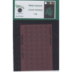 1/35 Chestnut Leaves - Dark Brown (50pcs)