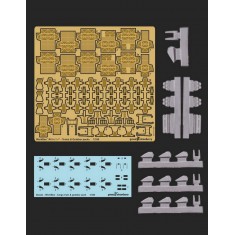 1/350 WorkBee Tanker, Passenger, Cargo Trains Detail Set